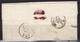 Governo Provvisorio Della Toscana (1861) - 20 Cent. 15 Cc Su Piego Da Firenze Per Vicenza (Raybaudi) - Toscana