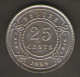 BELIZE 25 CENTS 1989 - Belize