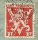 680 Op Brief Met Stempel BRUXELLES, Met Firmaperforatie (perfin) "C.L." Van Credit Lyonnais - 1934-51