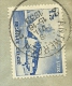 487 Op Brief Met Stempel ANTWERPEN, Met Firmaperforatie (perfin) "AMDT" Van Agence Maritime DE KEYSER THORNTON - 1934-51