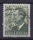 Australia Perfin Perforé Lochung 'G NSW' New South Wales 3 D. King George VI. (2 Scans) - Variedades Y Curiosidades