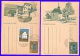 Liechtenstein Lot De 6 Entiers Postaux Vaduz 1978 - Ganzsachen