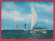 196048 / 1976 - 30 F. - Roi Pomaré V  , BORA BORA - SAILING PIROGUES ON THE LAGOON , French Polynesia - Storia Postale