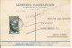 LAVORO L.10,ISOLATO SU CARTOLINA CEDOLA LIBRARIA,1951,TIMBRO POSTE NAPOLI, ASCOLI PICENO, - 1946-60: Storia Postale