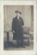 Photographie Carte Postale /Homme En Pied Avec Gants Et Chapeau/Guyot/Troyes/Vers 1910- 1915   PHOTN76 - Unclassified