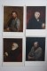 Writer In Art - Big Lot  - 12 PCs - Pushkin, Tolstoy, Dostoevsky, Gogol, Etc - OLD Soviet POSTCARD  -1950s - Writers