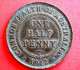 1912 - One Half Penny - Australie - ½ Penny