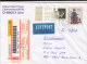 33775- ELIX MENDELSSOHN BARTHOLDY, COMPOSER, EMPEROR FRIEDRICH I, STAMPS ON REGISTERED COVER, 1999, GERMANY - Storia Postale