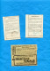 3-Récépissés -Postes Et-télégraphe-cad PARIS 26 Sept 28+hexagonal Paris 26 Aout 1932+paris 68 Sept 25-+Publicité - Autres & Non Classés