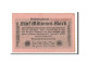 Billet, Allemagne, 5 Millionen Mark, 1923, 1923-08-20, KM:105, TTB - 5 Miljoen Mark