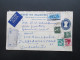 Indien 1972. Schöne Mischfrankatur! Par Avion / Luftpost. Registered Letter. Refugee Relief. In Die Schweiz - Briefe U. Dokumente