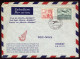 A3606) Czechoslovakia CSR 2 First Flight Covers From Praha 1948 - Luchtpost