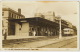 Real Photo Estacion Del Ferrocarril Camaguey Train P. Used 3 Stamps 1942 - Cuba