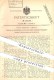 Original Patent - Franz Knipping , Berlin , 1905 , Pasteurisieren Von Bier U. A. Gashaltigen Flüssigkeiten , Kohlensäure - Historische Dokumente