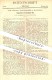 Original Patent - K. Möller , Kupferhammer , Brackwede , 1878 , Gasgenerator , Gas , Generator , Generatoren , Ofen !! - Historische Dokumente