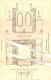 Delcampe - Original Patent - K. Möller , Kupferhammer , Brackwede , 1878 , Gasgenerator , Gas , Generator , Generatoren , Ofen !! - Historische Dokumente