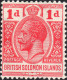 British Solomon Islands 1922/31 SG39-50 KGV Script CA Short Set To 2/6  Mounted Mint - Islas Salomón (...-1978)