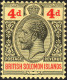 Delcampe - British Solomon Islands 1922/31 SG39-50 KGV Script CA Short Set To 2/6  Mounted Mint - Salomonen (...-1978)