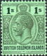 Delcampe - British Solomon Islands 1922/31 SG39-50 KGV Script CA Short Set To 2/6  Mounted Mint - British Solomon Islands (...-1978)