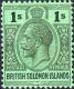 Delcampe - British Solomon Islands 1922/31 SG39-50 KGV Script CA Short Set To 2/6  Mounted Mint - Iles Salomon (...-1978)