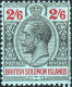 Delcampe - British Solomon Islands 1922/31 SG39-50 KGV Script CA Short Set To 2/6  Mounted Mint - Salomonen (...-1978)