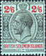 Delcampe - British Solomon Islands 1922/31 SG39-50 KGV Script CA Short Set To 2/6  Mounted Mint - Salomonseilanden (...-1978)