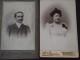 COUPLE - Lot De 2 CDV - Fin XIXe - Par H. Regnier, Photographe à Caudry (Nord) - TOP - A Voir ! - Anonymous Persons