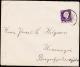 1911. Jon Sigurdsson. 15 Aur Violet PORSHÖFN 15. 11.21. To Hvamneyri.  (Michel: 67) - JF181827 - Storia Postale