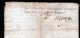 22 SEPTEMBRE 1765,  GENERALITE DE BOURGES, 2 FEUILLES , 2 SCANS - Seals Of Generality