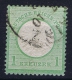 Deutsches Reich: Mi Nr 23 B  Smaragdgrün  Used   Grosser Brustschild - Used Stamps