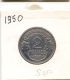 2 Francs  Morlon ALU  1950 B  TTB+/SUP - Autres & Non Classés