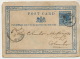 Postal Stationnery 1894 Used Hakmana Entier Postal To Colombo Apothecaries Entier Postal 1894 - Sri Lanka (Ceylon)