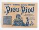 Chromo - Biscuits Pernot - Le Piou Piou - Histoire De L'habitation Humaine - Maures - Pernot