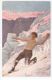 F. K. HRON SIGNED POSTCARD 1920s - WINTER SPORT - BOY &amp; SNOW - N. 604-1 - Other & Unclassified