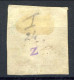 Sicilia 1859 N. 6 Grana 2 Azzurro 1° Tavola Usato, Margini Perfetti, Molt Fresco Cat &euro; 350 - Sicile