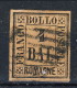 Romagne 1859 N. 5 Baj 4 Fulvo Usato. Minuscolo Assottigliamento Al Verso In Alto. Firmato Biondi Cat. &euro; 275 - Romagna