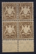 Bayern  Mi Nr 60 X MNH/**/Postfrisch   Einheit 4 / Randstück     CV &euro; 220 +  Perforation Fragile - Postfris