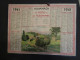 7-008 Almanach PTT 1941 Calendrier Calendar  Paris Beauce Ferme War Seconde Guerre Mondiale Pétain Etat Français Fchamps - Petit Format : 1941-60