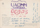 QSL Card Amateur Radio CB Vladivostok 1963 Moscow CCCP USSR Horse Fox Vos Egel Hedgehog - Amateurfunk