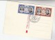 1956 MONACO  FDC ROYAL WEDDING  Stamps (postcard) Royalty Cover Grace Kelly Actress Movie Cinema Film - FDC