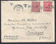 GR. BRETAGNE - 1925 -  AFFRANCHISSEMENT GEORGE V SUR ENVELOPPE DE SHEFFIELD VERS BOURGES - FR - - Lettres & Documents