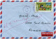 NOUVELLE-CALEDONIE LETTRE PAR AVION DEPART KUTO 5-8-1975 POUR LA FRANCE - Covers & Documents