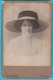 LADY - NEVESINJE ( Bosnia And Herzegovina ) * Original Antique Cabinet Cardboard Photo Photos - Bosnia And Herzegovina