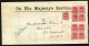 TURKS &amp; CAICOS  1918 Registered OHMS Letter To USA   1d. WAR TAX  SG 146 X9 - Turks E Caicos