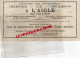 18- BOURGES- ASSURANCES VIE L' AIGLE- 75- PARIS- 1926- GEORGES JOUANNET PETIT BREUIL SAINT FLORENT- LAGACHE DUBOIS - Bank & Versicherung