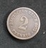 ALLEMAGNE .2 PFENNIG 1875 - 2 Pfennig