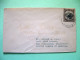 New Zealand 1935 Cover To USA - Mitre Peak - Brieven En Documenten