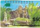 TELECARTE PHONECARD CAMBODGE CAMBODIA  50 $ TEMPLE RUINES - Cambodia