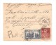 Italia/Italy VII Centenario Francescane+king Stamp On Registered Cover C.Serravalle-Scrivia 1926 To Torino PR2498 - Marcophilie