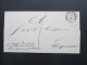 Altdeutschland Norddeutscher Bund - Deutsches Reich 16. Jun 1872 Sauberer Beleg Mit K2 Stadtoldendorf. Bar Taxe - Covers & Documents